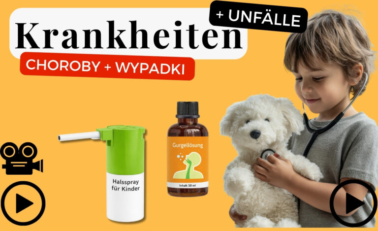 Krankheiten + Unfälle (choroby i wypadki)