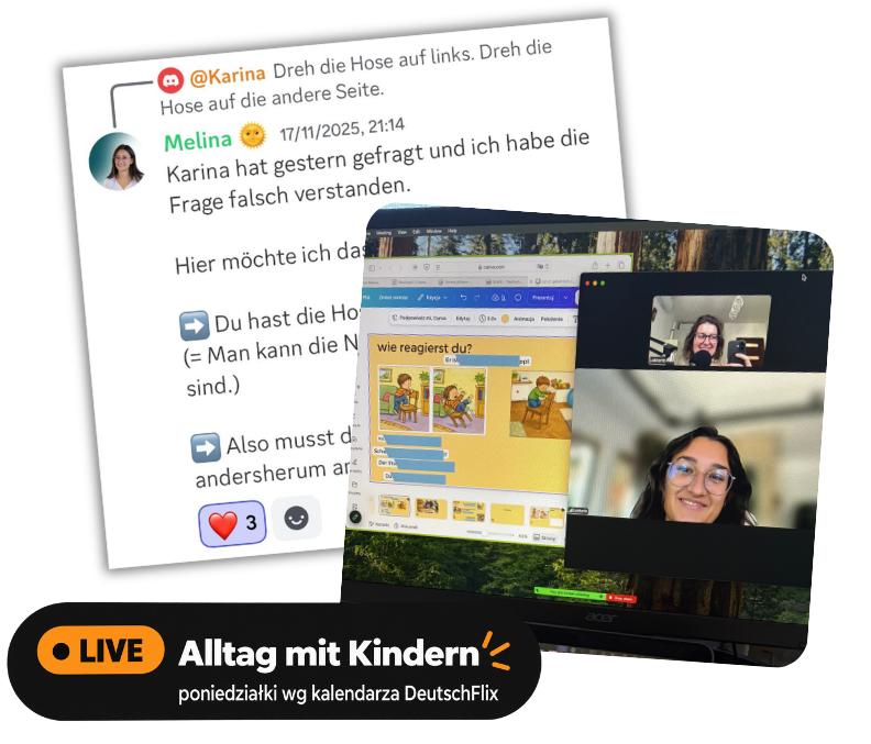 DeutschFlix — kurs grupowy Alltag mit Kindern